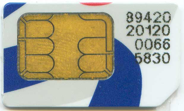 Úžasná zrušená SIM karta od Eurotelu ...