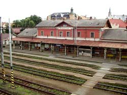Soustava (nikoli šoustavá) nádraží v Čáslavi ...