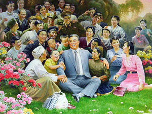 Květiny pro Kim Il Sunga